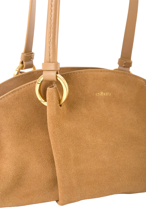 12AM baguette suede bag Esthera US