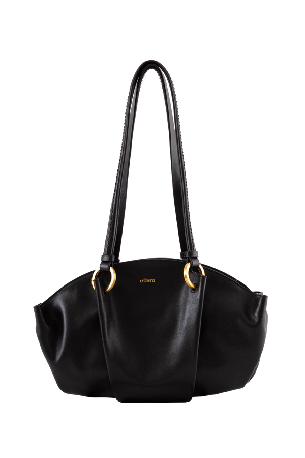 07:07 PM NEW Shoulder Bag Black Esthera US