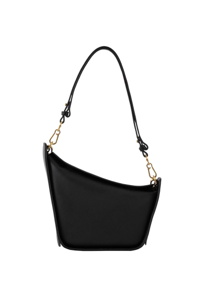 10 AM MEDIUM Shoulder Bag Black Esthera US