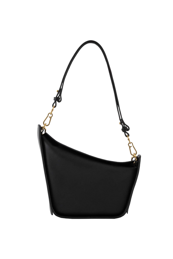 10 AM MEDIUM Shoulder Bag Black Esthera US