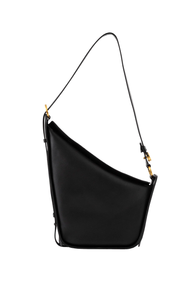 10 AM MAXI Shoulder Bag Black Esthera US
