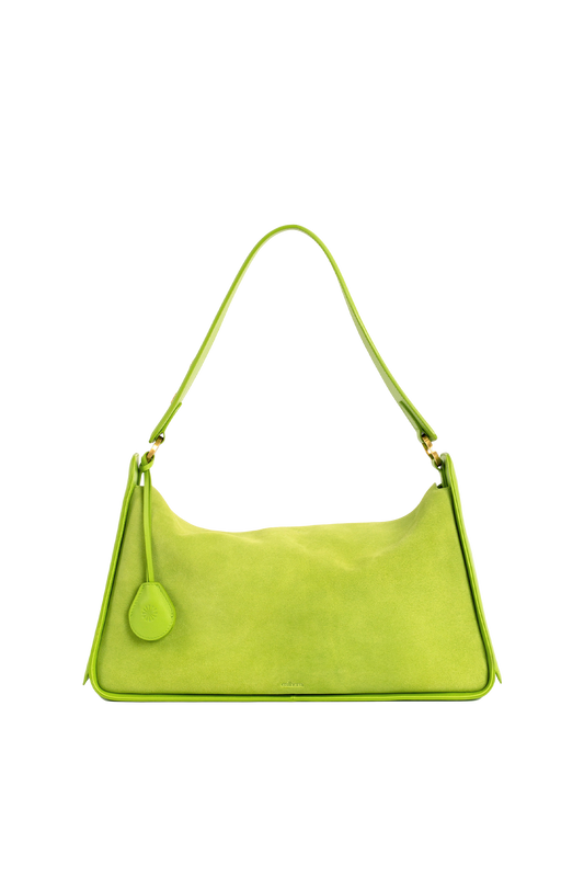 10AM maxi bag Lemon Green + Charm