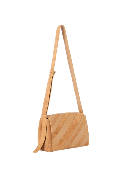 12AM baguette suede bag Esthera US