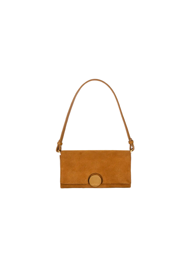 12AM baguette suede bag Esthera US