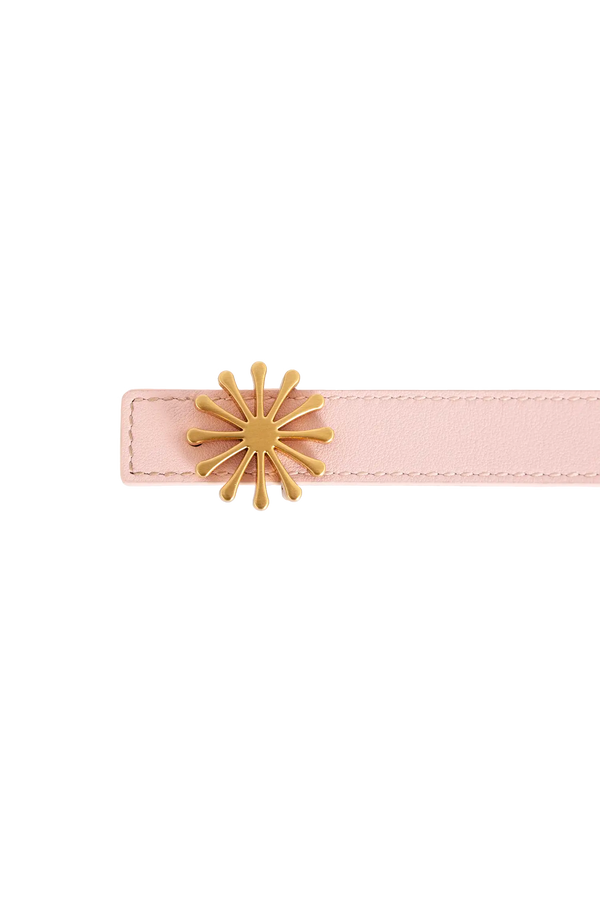 12AM REVERSIBLE BELT 20MM Blush Pink + Coffee Brown Esthera US
