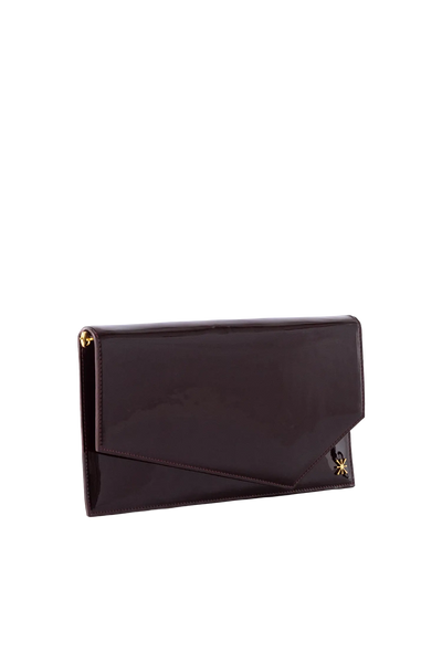 1AM ENVELOPE BAG BURGUNDY Esthera US
