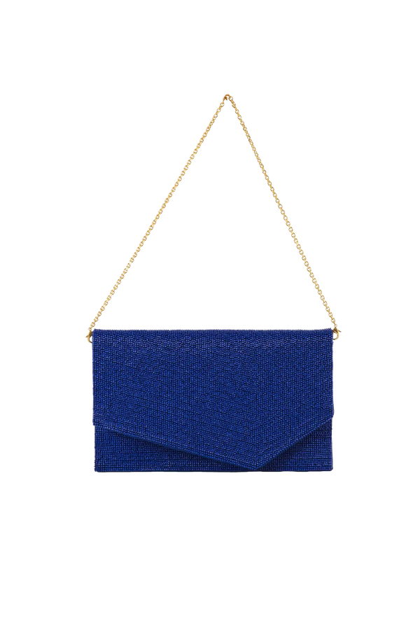 1AM beads blue envelope bag Esthera US
