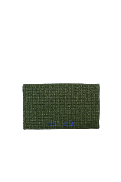 1AM beads green envelope bag Esthera US