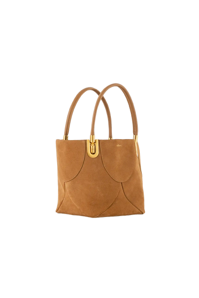 12AM baguette suede bag Esthera US