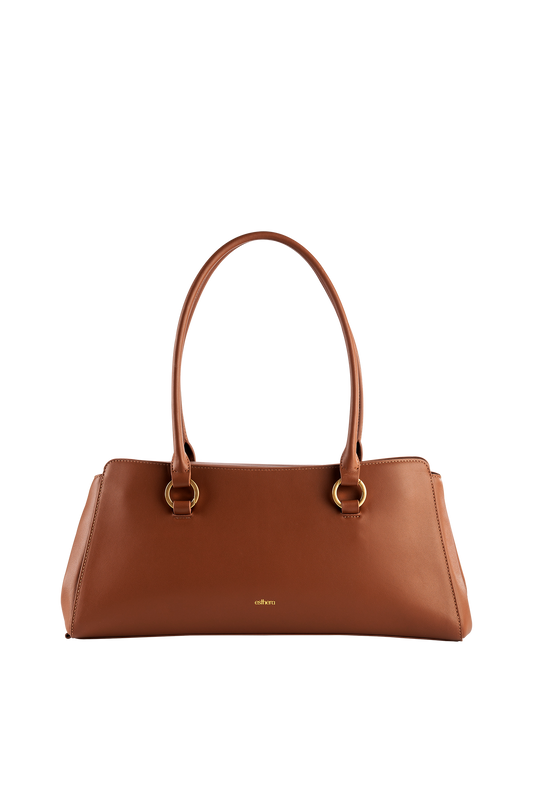 5PM shoulder bag Caramel + Charm
