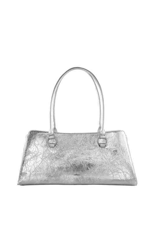 5PM shoulder bag Silver + Charm