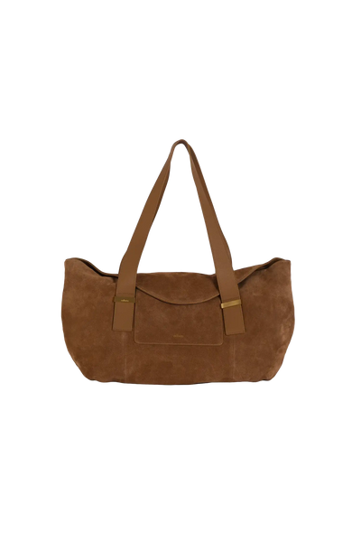 12AM baguette suede bag Esthera US