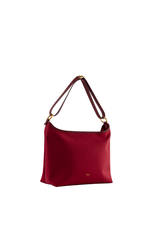 RIDER Shoulder bag Merlot Red Esthera US
