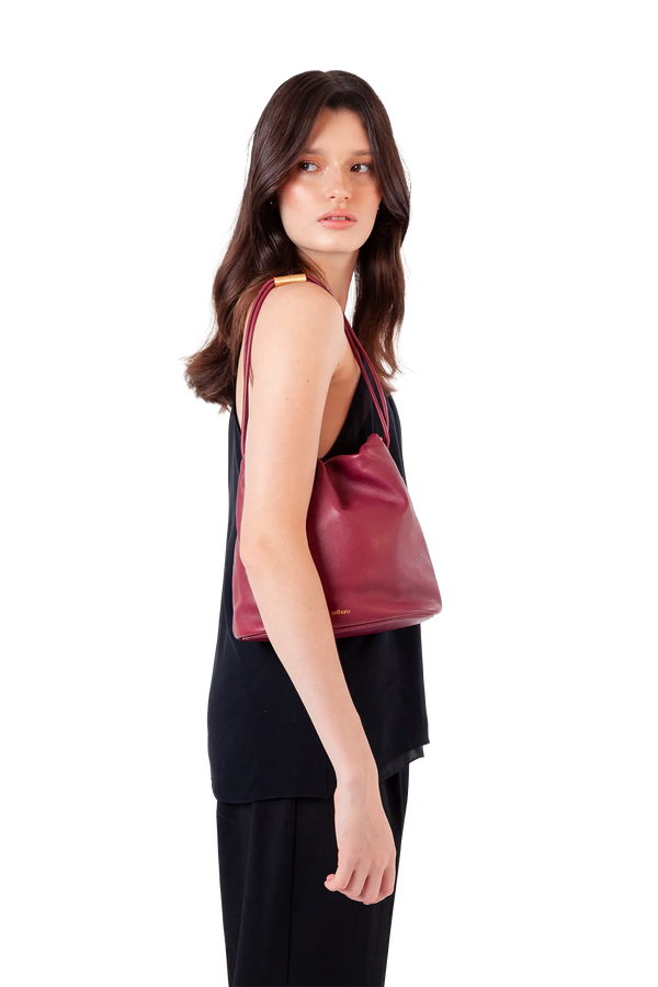 Pouch burgundy bag Esthera US