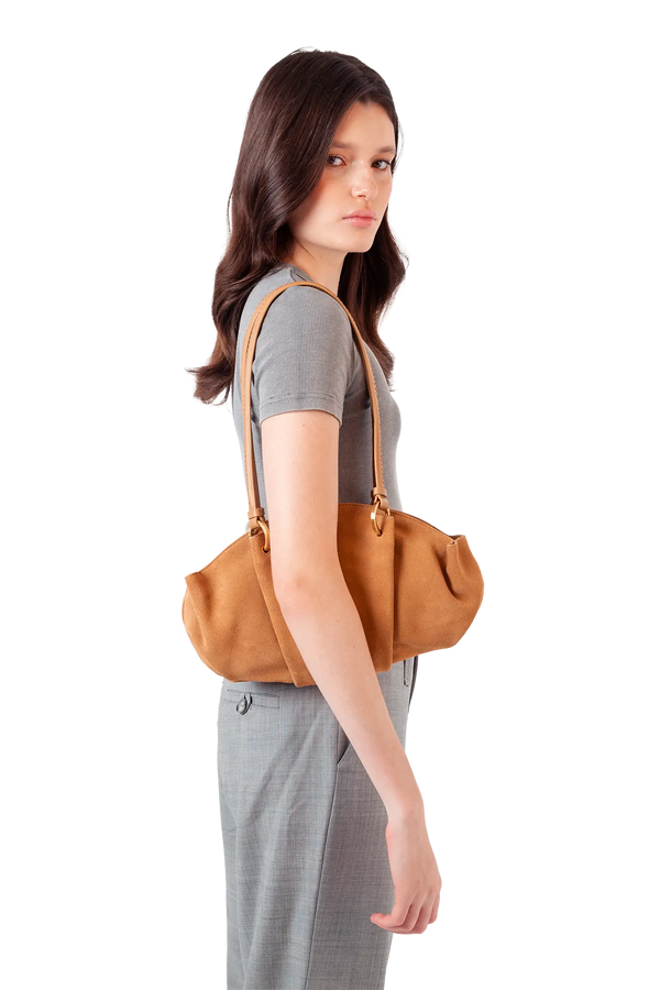 07:07PM suede shoulder bag Esthera US