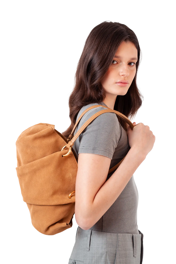 07:07PM suede shoulder bag Esthera US