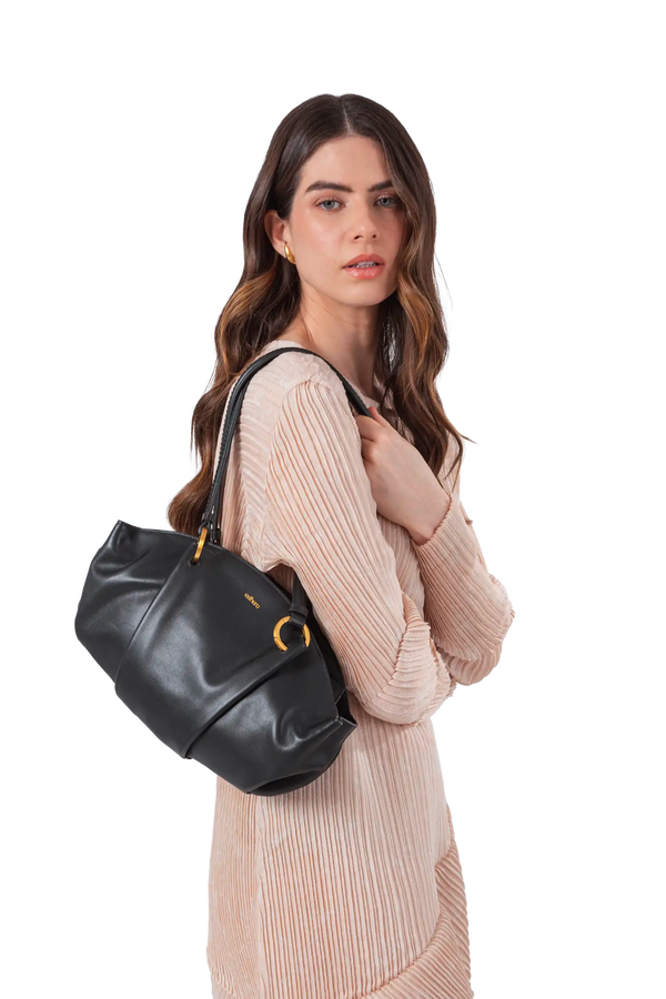 07:07 PM NEW Shoulder Bag Black Esthera US