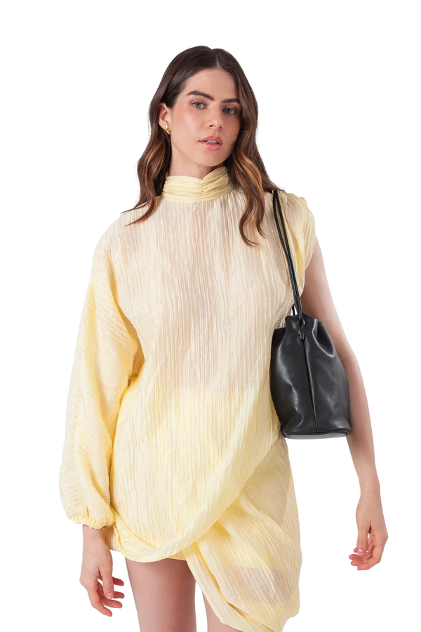 CRAB POUCH Shoulder Bag Black Esthera US