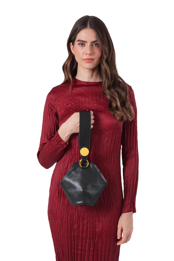 9 PM Handbag Black Esthera US