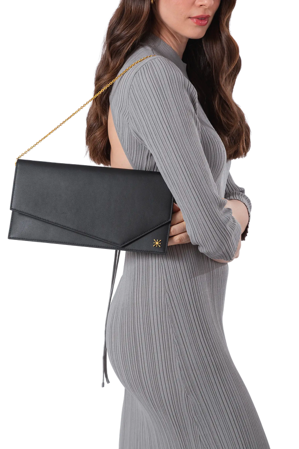 1AM ENVELOPE BAG BLACK Esthera US