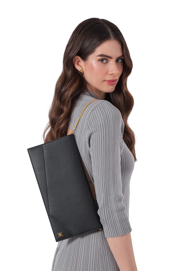 1AM ENVELOPE BAG BLACK Esthera US