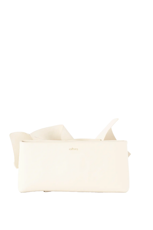 Midnight Bloom White Clutch Esthera US