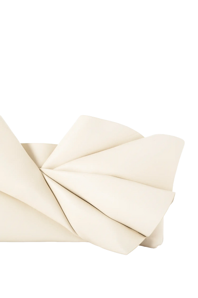 Midnight Bloom White Clutch Esthera US