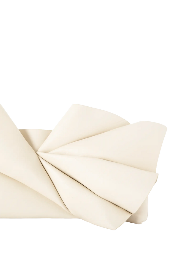 Midnight Bloom White Clutch Esthera US