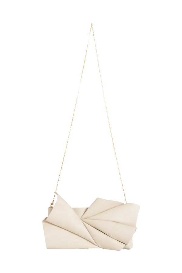 Midnight Bloom White Clutch Esthera US