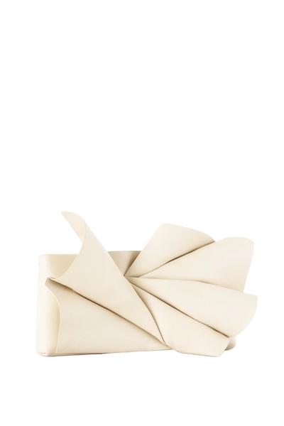 Midnight Bloom White Clutch Esthera US