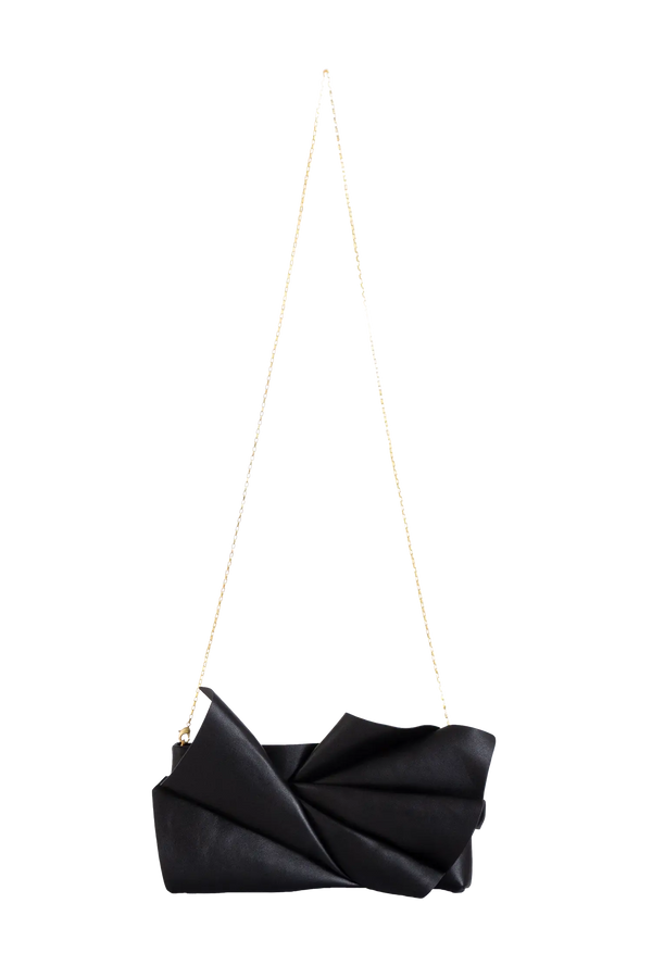 Midnight Bloom Black Clutch Esthera US