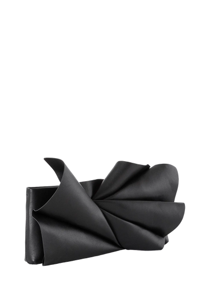 Midnight Bloom Black Clutch Esthera US