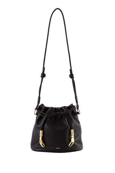 CRAB POUCH Shoulder Bag Black Esthera US
