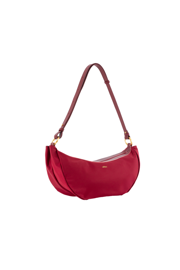 LUNA Shoulder bag Merlot Red Esthera US