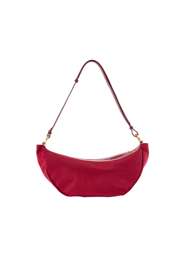 LUNA Shoulder bag Merlot Red Esthera US