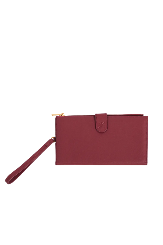 PASSPORT HOLDER Burgundy Esthera US