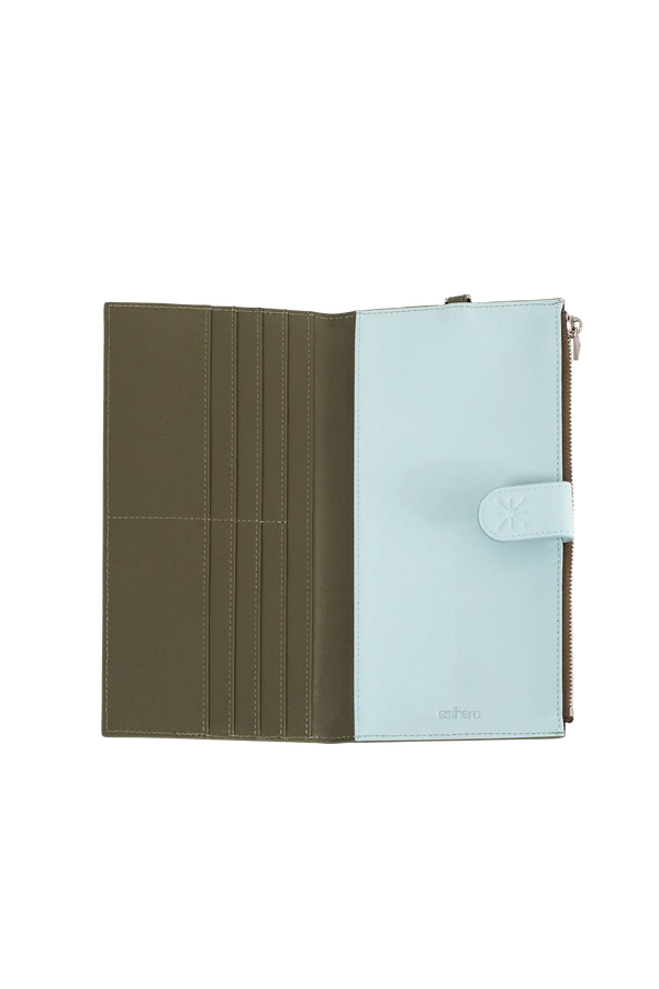 PASSPORT HOLDER Green + Blue Esthera US