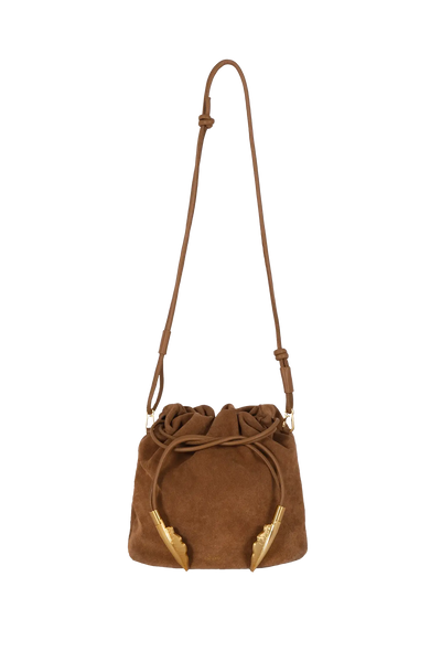 12AM baguette suede bag Esthera US