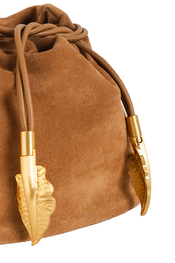 12AM baguette suede bag Esthera US