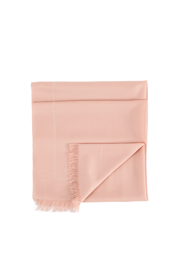 WOOL SCARF Light Pink Esthera US